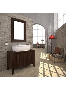 SAVVOPOULOS ETHNIK (V1) 106X51.5CM - ΕΠΙΠΛΑ ΜΠΑΝΙΟΥ ΣΕ ΞΥΛΟ Ή ΛΑΚΑ