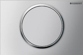 GEBERIT SIGMA 10 115.758.KN.5 - ΜΑΤ ΠΛΑΚΕΤΑ ΜΕ ΓΥΑΛΙΣΤΕΡΗ ΛΕΠΤΟΜΕΡΕΙΑ