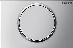 GEBERIT SIGMA 10 115.758.KN.5 - ΜΑΤ ΠΛΑΚΕΤΑ ΜΕ ΓΥΑΛΙΣΤΕΡΗ ΛΕΠΤΟΜΕΡΕΙΑ