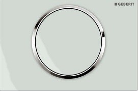 GEBERIT SIGMA 10 115.758.KJ.5 - ΛΕΥΚΗ ΠΛΑΚΕΤΑ ΜΕ ΧΡΩΜΕ ΛΕΠΤΟΜΕΡΕΙΑ