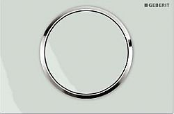 GEBERIT SIGMA 10 115.758.KJ.5 - ΛΕΥΚΗ ΠΛΑΚΕΤΑ ΜΕ ΧΡΩΜΕ ΛΕΠΤΟΜΕΡΕΙΑ