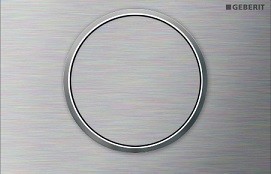 GEBERIT SIGMA 10 115.758.SN.5 - ΠΛΑΚΕΤΑ ΑΝΟΞΕΙΔΩΤΟΣ ΧΑΛΥΒΑΣ