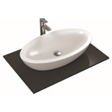 IDEAL STANDARD STRADA OVAL K078401 - ΝΙΠΤΗΡΑΣ ΠΟΡΣΕΛΑΝΗΣ 60Χ42 ΕΠΙΤΡΑΠΕΖΙΟΣ