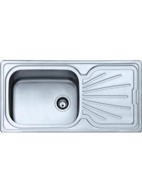 MACART SILK D-100 - ΝΕΡΟΧΥΤΗΣ INOX ΛΕΙΟΣ 100Χ50 ΕΝΘΕΤΟΣ