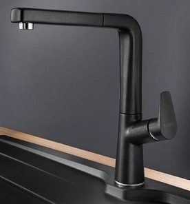 BLANCO AVONA-S ANTHRACITE - ΜΠΑΤΑΡΙΑ ΚΟΥΖΙΝΑΣ ΜΕ ΝΤΟΥΣ MADE IN GERMANY