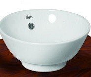 HUIDA CRESO-1 - ΝΙΠΤΗΡΑΣ Φ38,5CM ΕΠΙΤΡΑΠΕΖΙΟΣ ΑΠΟ ΠΟΡΣΕΛΑΝΗ ΕΤΟΙΜΟΠΑΡΑΔΟΤΟΣ