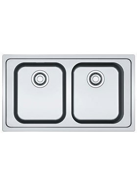 FRANKE SMART SRX 620-86 - ΝΕΡΟΧΥΤΗΣ INOX ΛΕΙΟΣ ΕΝΘΕΤΟΣ  86X50 cm