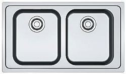 FRANKE SMART SRX 620-86 - ΝΕΡΟΧΥΤΗΣ INOX ΛΕΙΟΣ ΕΝΘΕΤΟΣ  86X50 cm