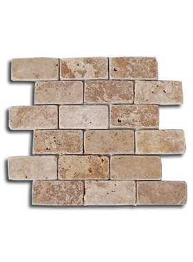 ΨΗΦΙΔΩΤΟ TRAVERTINO BRICK 4.8Χ10cm 