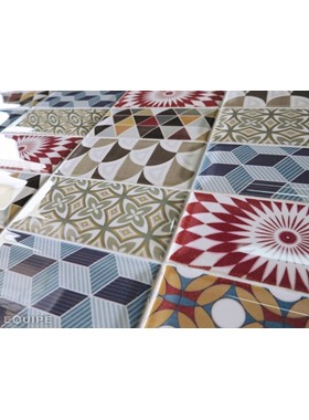 EQUIPE METRO PATCHWORK 7.5X15cm - ΠΛΑΚΑΚΙ ΜΠΑΝΙΟΥ 20922