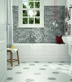 EQUIPE METRO WHITE AND PATCH 7.5X15cm - ΠΛΑΚΑΚΙΑ ΜΠΙΖΟΥΤΕ 20922 - 12738