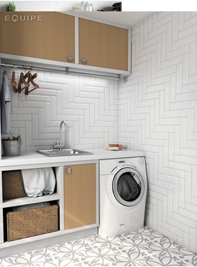 EQUIPE METRO WHITE 7.5X30cm - ΚΕΡΑΜΙΚΑ ΠΛΑΚΑΚΙΑ ΚΟΥΖΙΝΑΣ