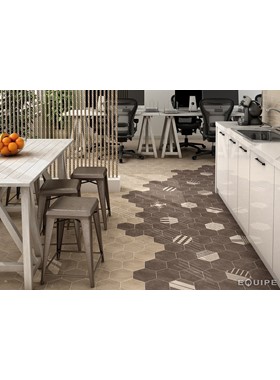 EQUIPE HEXATILE CEMENT MUD AND DECO GEO SAND 17.5X20cm - ΕΞΑΓΩΝΑ