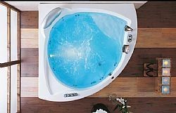 ACRILAN SERIFOS 160X160cm - ΜΠΑΝΙΕΡΑ ME ΥΔΡΟΜΑΣΑΖ 1HP