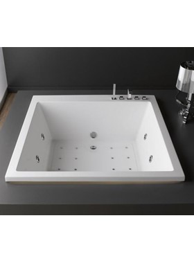 ACRILAN PRINCESS 165X165cm - ΜΠΑΝΙΕΡΑ ME ΥΔΡΟΜΑΣΑΖ 1,5HP