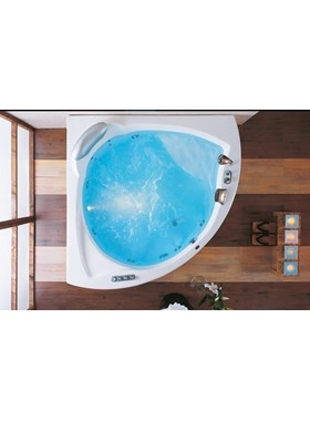 ACRILAN SERIFOS 160x160cm - ΜΠΑΝΙΕΡΑ ME ΥΔΡΟΜΑΣΑΖ 1,5HP