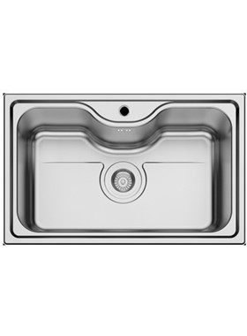 MACART NEW SILK N100S - ΝΕΡΟΧΥΤΗΣ INOX ΛΕΙΟΣ 80Χ50 ΕΝΘΕΤΟΣ