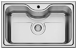 MACART NEW SILK N100S - ΝΕΡΟΧΥΤΗΣ INOX ΛΕΙΟΣ 80Χ50 ΕΝΘΕΤΟΣ