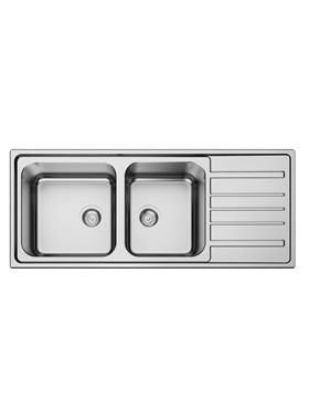 MACART IRIS D200 - ΝΕΡΟΧΥΤΗΣ INOX ΛΕΙΟΣ 120Χ50 ΕΝΘΕΤΟΣ D-200