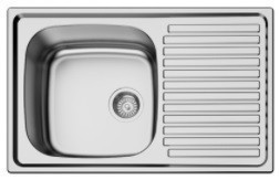 MACART ECO D100 - ΝΕΡΟΧΥΤΗΣ INOX ΛΕΙΟΣ 80Χ50 ΕΝΘΕΤΟΣ