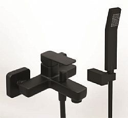 EURORAMA QUADRA 144210-400 - ΜΠΑΤΑΡΙΑ ΛΟΥΤΡΟΥ ΜΑΥΡΟ ΜΑΤ