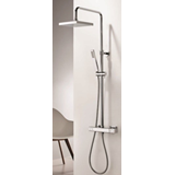 EURORAMA THERMO SQUARE 613066 - ΣΤΗΛΗ ΝΤΟΥΣ ΘΕΡΜΟΣΤΑΤΙΚΗ 2 ΕΞΟΔΩΝ ΧΡΩΜΕ (ΥΨΟΣ ΚΟΛΩΝΑΣ 110cm)