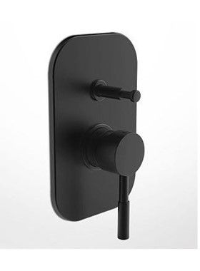 LA TORRE NEW TECH 12050R-400 ΜΑΥΡΟ ΜΑΤ - ΜΙΚΤΗΣ ΕΝΤΟΙΧΙΣΜΟΥ 2 ΕΞΟΔΩΝ ΝΕΡΟΥ