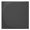 WOW BLACK WD 12.5Χ12.5 cm - ΜΑΥΡΟ ΜΑΤ ΠΛΑΚΑΚΙ ΚΟΥΖΙΝΑΣ ΑΝΑΓΛΥΦΟ