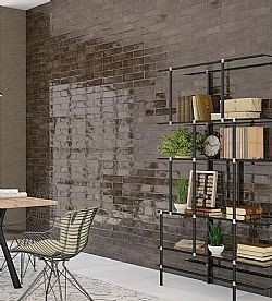 ALC ANTHRACITA 7.5Χ30 cm - ΛΕΙΟ ΠΛΑΚΑΚΙ ΚΟΥΖΙΝΑΣ SPAIN