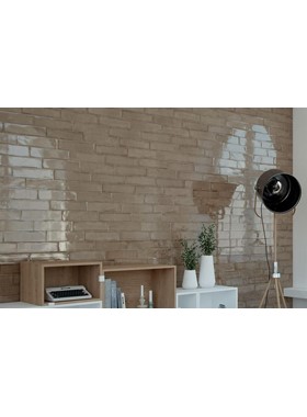 ALC MOCHA 7.5Χ30 cm - ΛΕΙΟ ΚΕΡΑΜΙΚΟ ΠΛΑΚΑΚΙ ΚΟΥΖΙΝΑΣ SPAIN