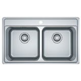 FRANKE BELL 3011850106 (79X48) - ΝΕΡΟΧΥΤΗΣ INOX ΕΝΘΕΤΟΣ