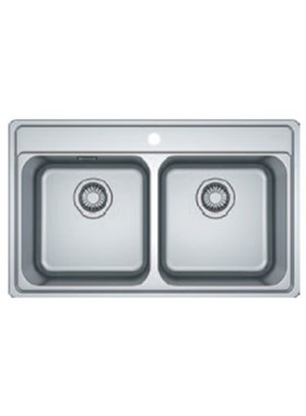 FRANKE BELL 3011850106 (79X48) - ΝΕΡΟΧΥΤΗΣ INOX ΕΝΘΕΤΟΣ