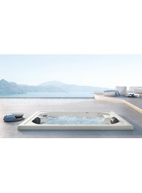 ACRILAN SPA 200X150 - ΥΔΡΟΜΑΣΑΖ 3 ΑΤΟΜΩΝ ME ΣΥΣΤΗΜΑ HYDRO (ΛΕΥΚΟ ΓΥΑΛΙΣΤΕΡΟ)