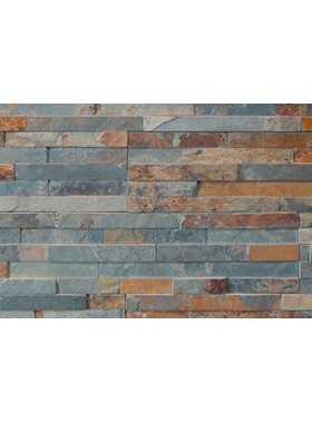 MULTISTONE 15Χ60cm -  ΣΧΙΣΤΟΛΙΘΙΚΟ ΠΕΤΡΩΜΑ ΣΕ ΛΩΡΙΔΕΣ ΠΑΧΟΥΣ 1-2,5cm