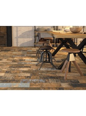 CUNNY 17.5Χ50cm - ΠΛΑΚΑΚΙ ΤΥΠΟΥ ΠΑΛΑΙΩΜΕΝΟΥ ΞΥΛΟΥ ΡΟΥΣΤΙΚ