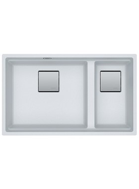 FRANKE KUBUS-2 KNG 120 (76 X 46) POLAR WHITE - ΝΕΡΟΧΥΤΗΣ ΓΡΑΝΙΤΕΝΙΟΣ ΥΠΟΚΑΘΗΜΕΝΟΣ