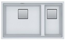 FRANKE KUBUS-2 KNG 120 (76 X 46) POLAR WHITE - ΝΕΡΟΧΥΤΗΣ ΓΡΑΝΙΤΕΝΙΟΣ ΥΠΟΚΑΘΗΜΕΝΟΣ