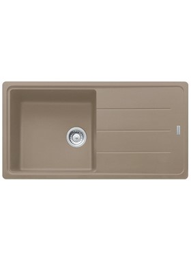 FRANKE BASIS BFG 611-97 (97X50) OYSTER - ΝΕΡΟΧΥΤΗΣ ΓΡΑΝΙΤΕΝΙΟΣ ΕΝΘΕΤΟΣ