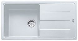 FRANKE BASIS BFG 611-97 (97X50) POLAR WHITE - ΝΕΡΟΧΥΤΗΣ ΓΡΑΝΙΤΕΝΙΟΣ ΕΝΘΕΤΟΣ