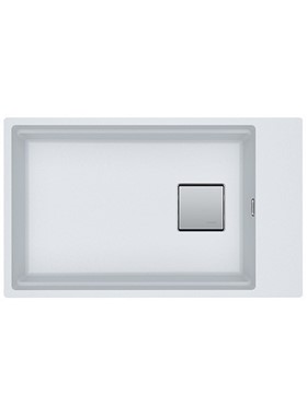 FRANKE KUBUS-2 KNG 110-62 (76 X 46) POLAR WHITE - ΝΕΡΟΧΥΤΗΣ ΓΡΑΝΙΤΕΝΙΟΣ ΥΠΟΚΑΘΗΜΕΝΟΣ