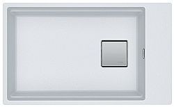 FRANKE KUBUS-2 KNG 110-62 (76 X 46) POLAR WHITE - ΝΕΡΟΧΥΤΗΣ ΓΡΑΝΙΤΕΝΙΟΣ ΥΠΟΚΑΘΗΜΕΝΟΣ