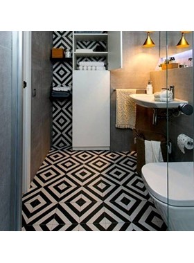 OXD B&W 20Χ20 - ΧΕΙΡΟΠΟΙΗΤΟ ΠΛΑΚΑΚΙ VINTAGE PATCHWORK