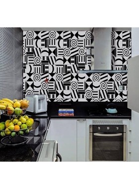 SPR B&W 20Χ20 - ΧΕΙΡΟΠΟΙΗΤΟ ΠΛΑΚΑΚΙ VINTAGE PATCHWORK