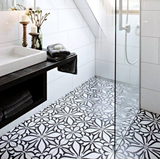 FIORI B&W 20Χ20 - ΠΛΑΚΑΚΙΑ VINTAGE PATCHWORK