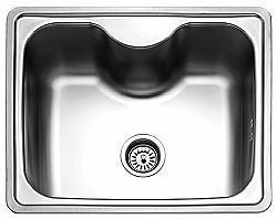 FORTINOX ARENA 22060 (60x50) - ΝΕΡΟΧΥΤΗΣ INOX ΛΕΙΟΣ ΕΝΘΕΤΟΣ