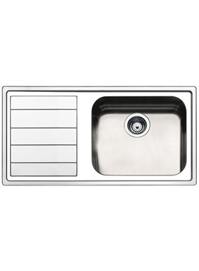 APELL 8515 L (100x50) - ΝΕΡΟΧΥΤΗΣ INOX ΛΕΙΟΣ ΕΝΘΕΤΟΣ 