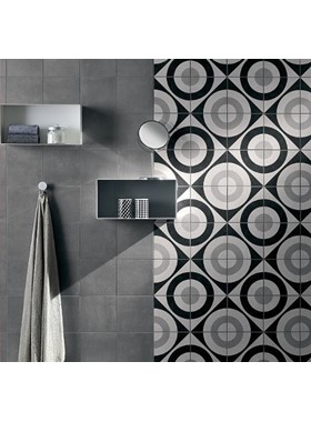 MRC B&W 20Χ20 - ΠΛΑΚΑΚΙΑ VINTAGE PATCHWORK