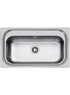 FOSTER 1000 (86,5x50,5) - ΝΕΡΟΧΥΤΗΣ INOX ΛΕΙΟΣ ΕΝΘΕΤΟΣ