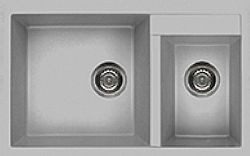 ELLECI QUADRA 440 (81,5X50) METALTEK ALUMINIUM - ΝΕΡΟΧΥΤΗΣ ΓΡΑΝΙΤΕΝΙΟΣ ΕΝΘΕΤΟΣ