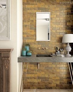 ARTISAN GOLD 6.5X20cm - ΓΥΑΛΙΣΤΕΡΑ ΤΟΥΒΛΑΚΙΑ ΚΟΥΖΙΝΑΣ ΧΡΥΣΑ